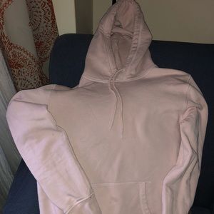 Pink Divided Pull over sweatshirt